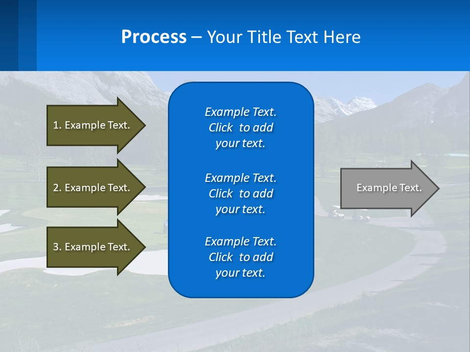 Fairway Golf Course PowerPoint Template
