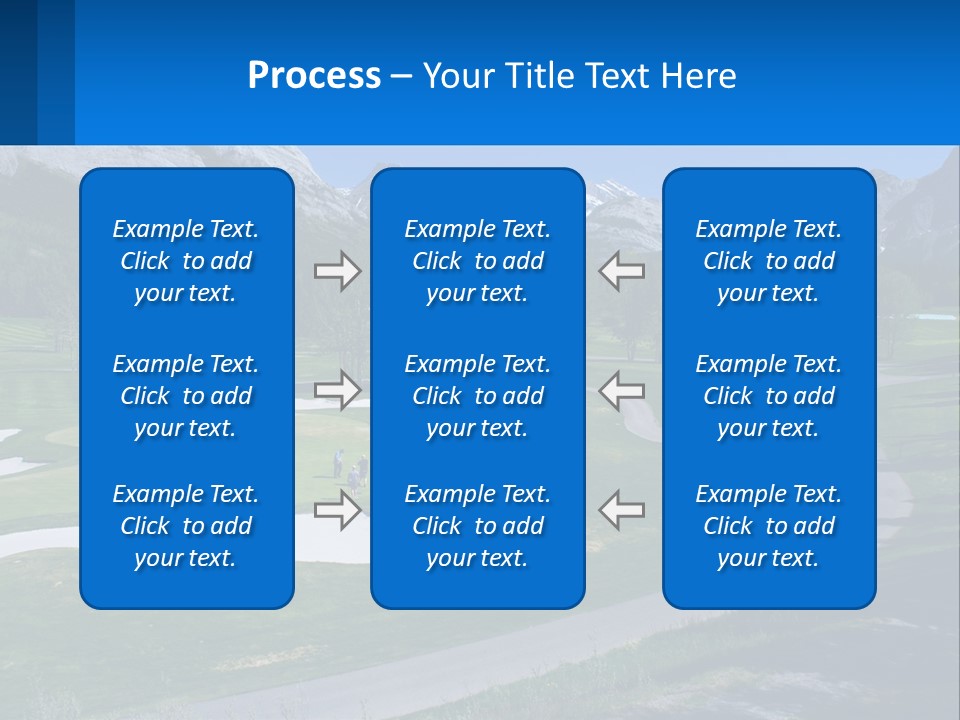 Fairway Golf Course PowerPoint Template