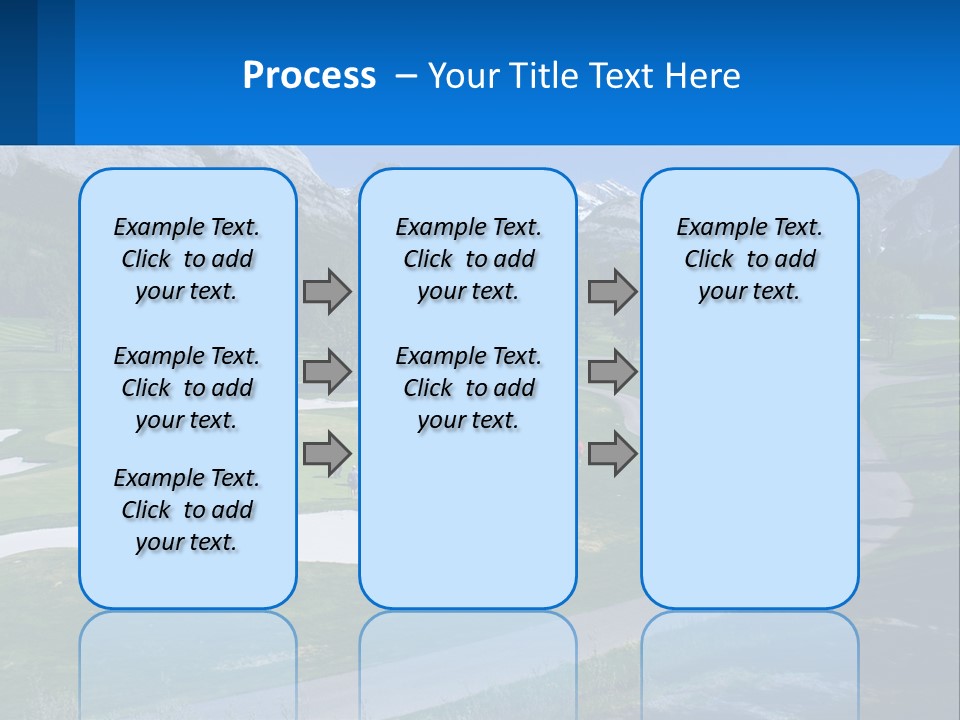 Fairway Golf Course PowerPoint Template