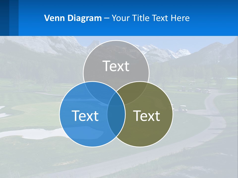 Fairway Golf Course PowerPoint Template