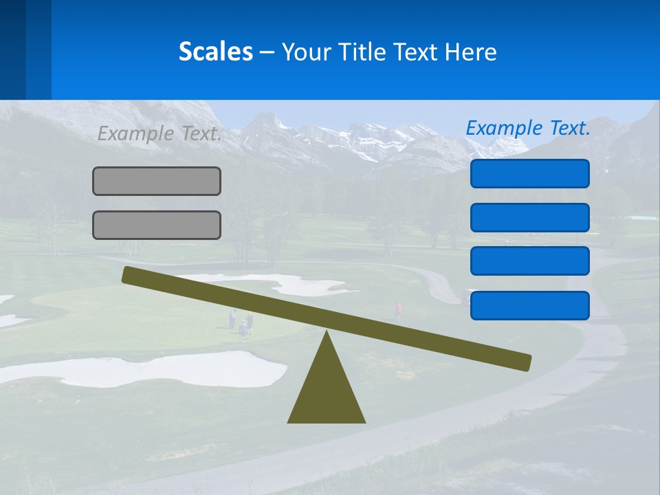 Fairway Golf Course PowerPoint Template