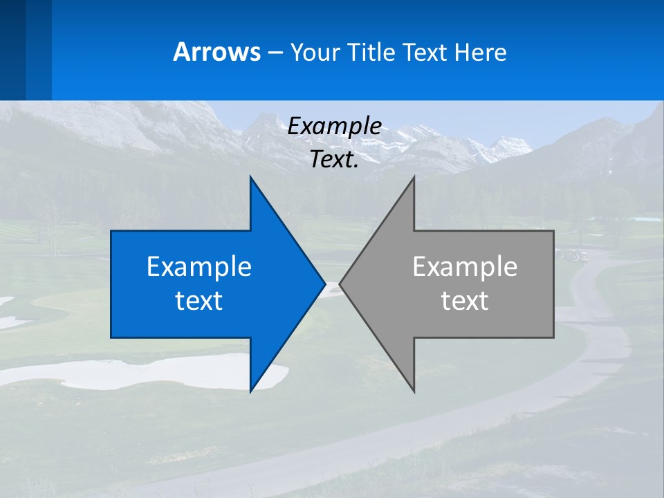 Fairway Golf Course PowerPoint Template