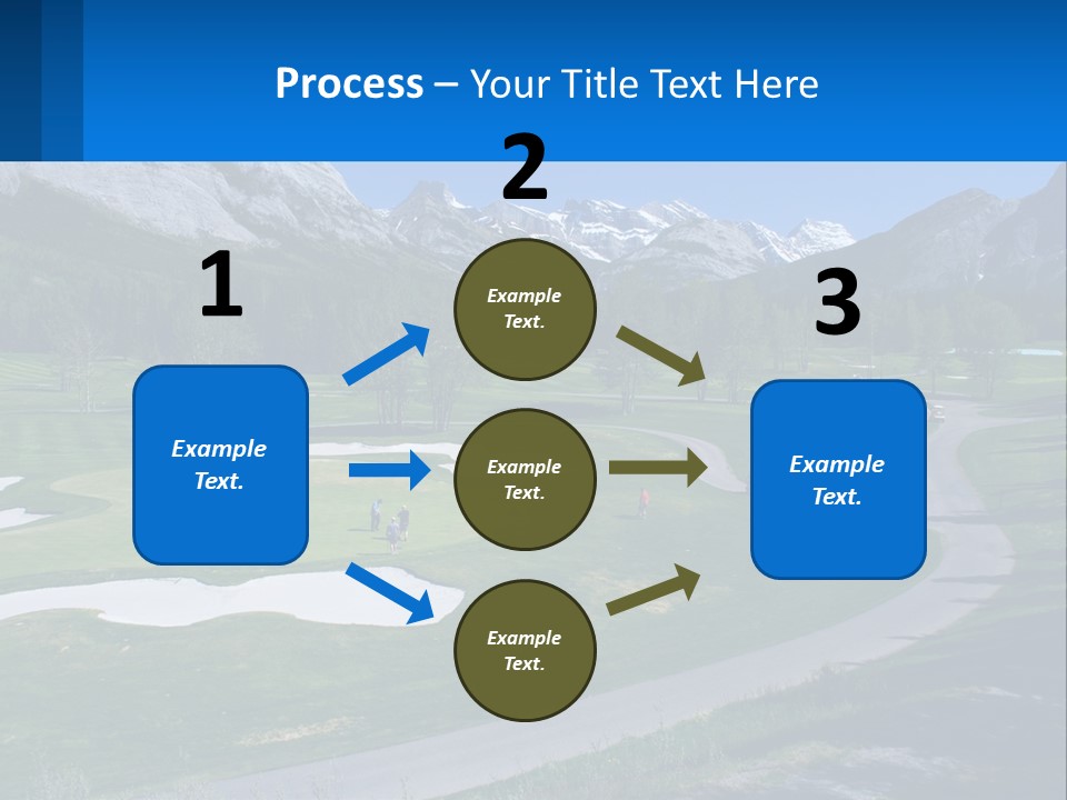 Fairway Golf Course PowerPoint Template