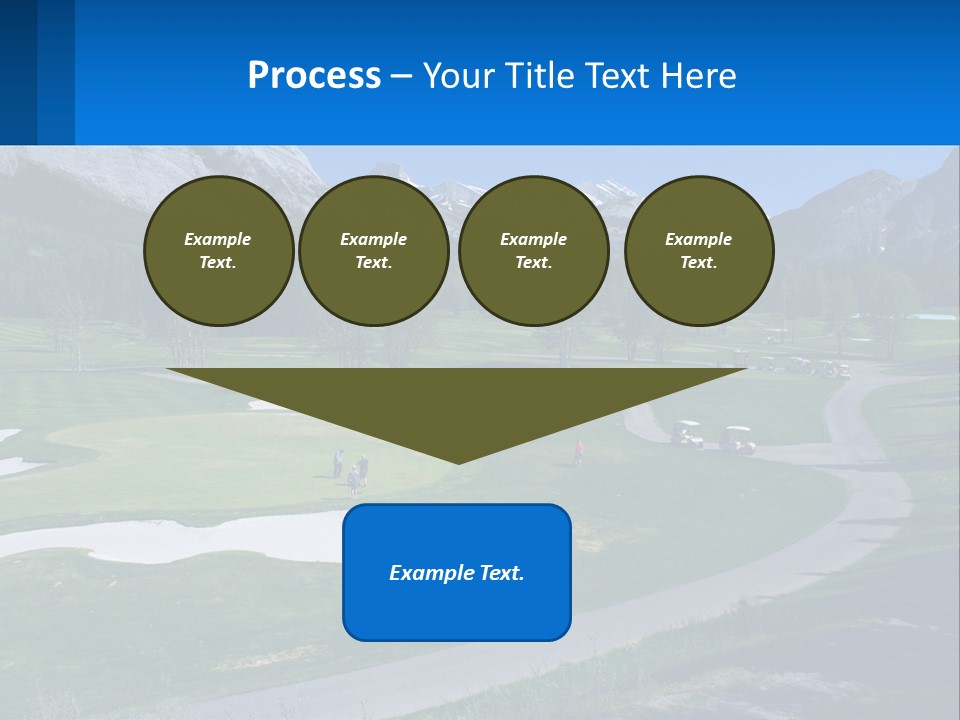 Fairway Golf Course PowerPoint Template