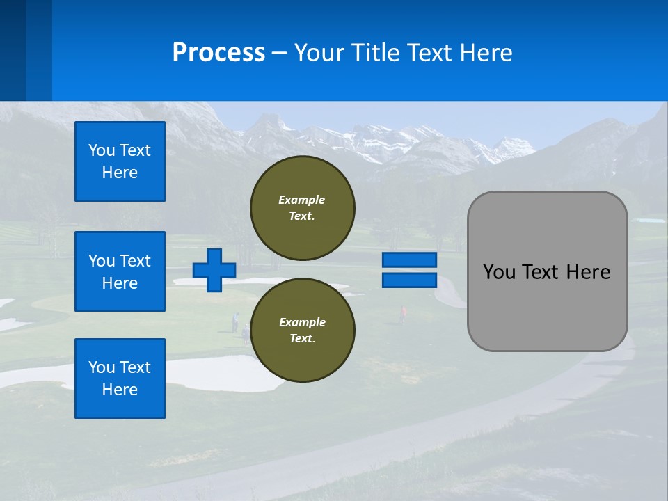 Fairway Golf Course PowerPoint Template