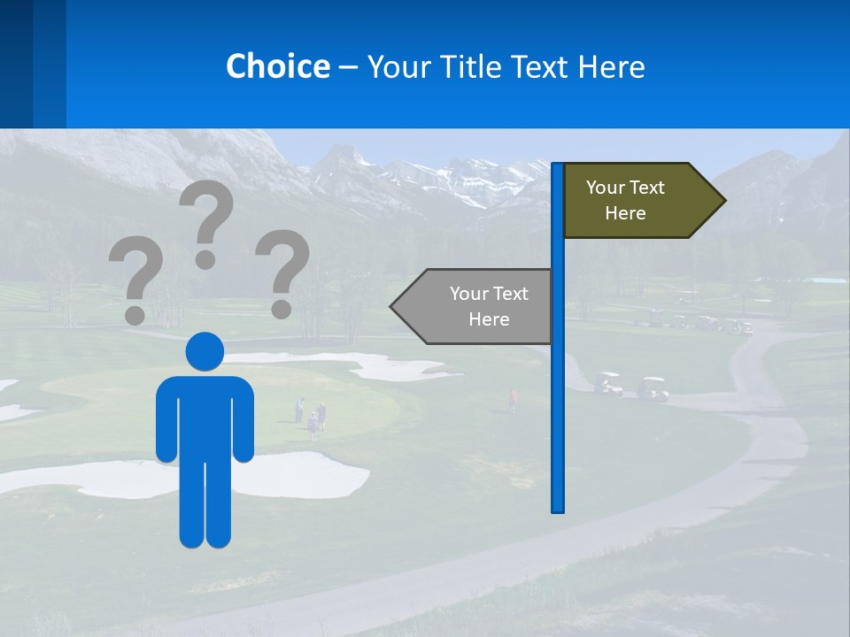 Fairway Golf Course PowerPoint Template