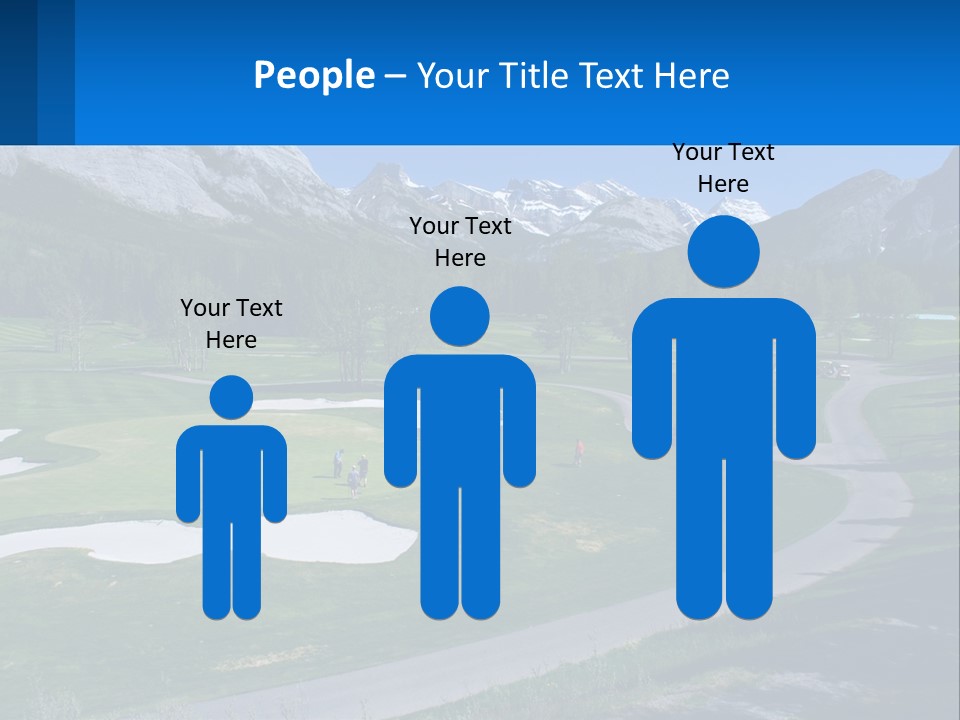 Fairway Golf Course PowerPoint Template