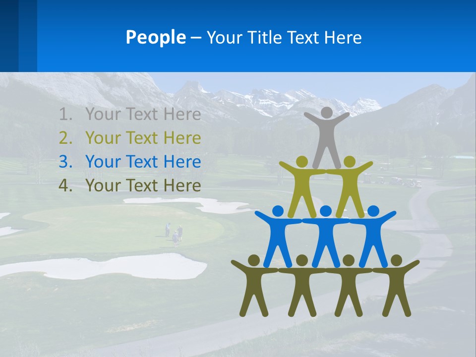 Fairway Golf Course PowerPoint Template