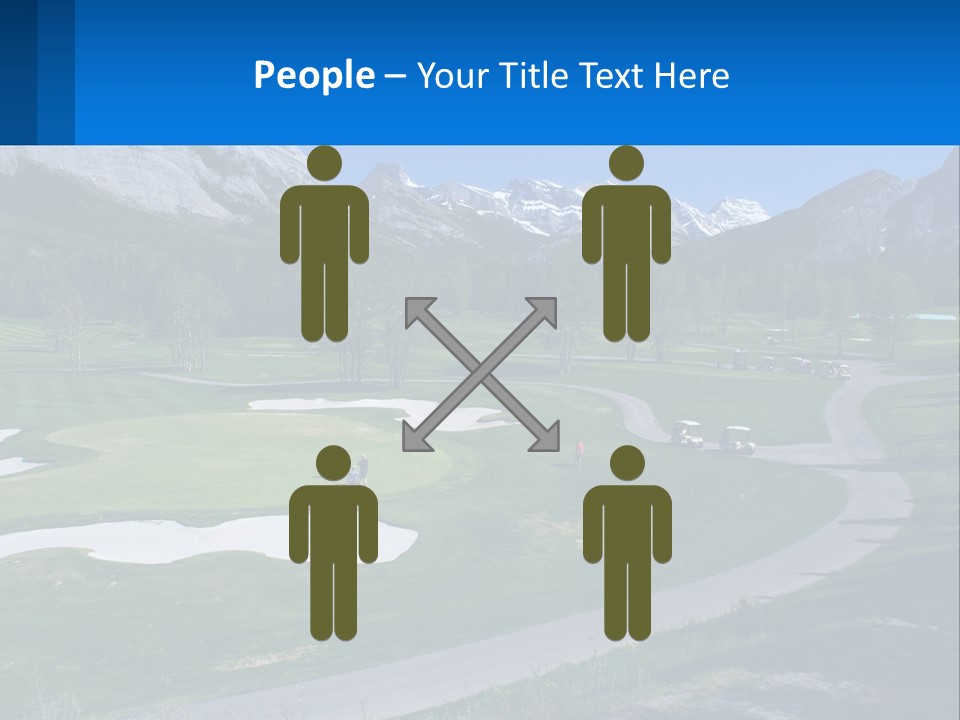 Fairway Golf Course PowerPoint Template