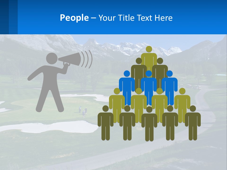 Fairway Golf Course PowerPoint Template