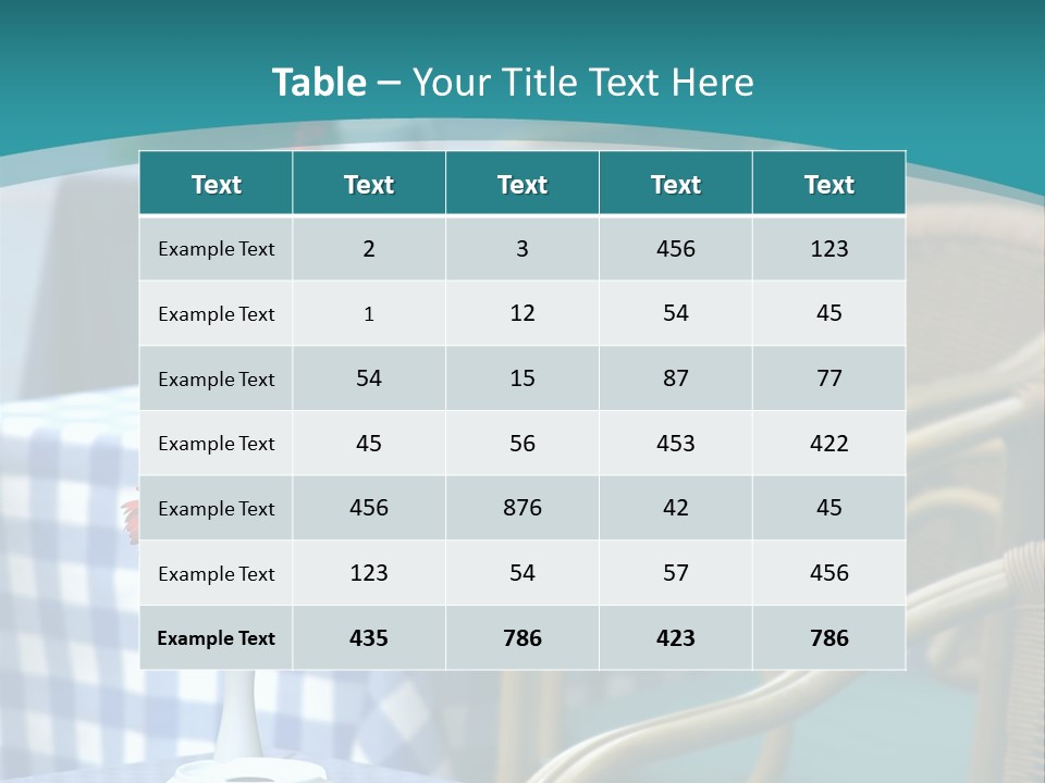 Lonely Checker Grey PowerPoint Template