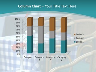 Lonely Checker Grey PowerPoint Template