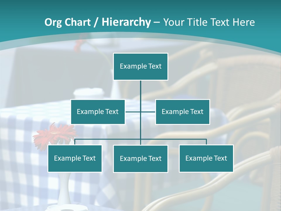 Lonely Checker Grey PowerPoint Template