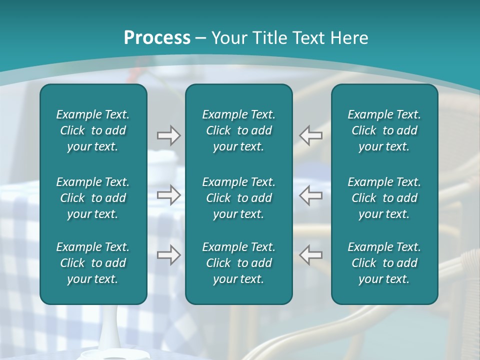 Lonely Checker Grey PowerPoint Template