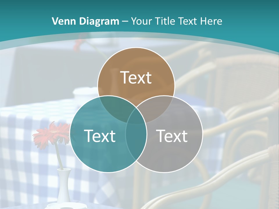 Lonely Checker Grey PowerPoint Template