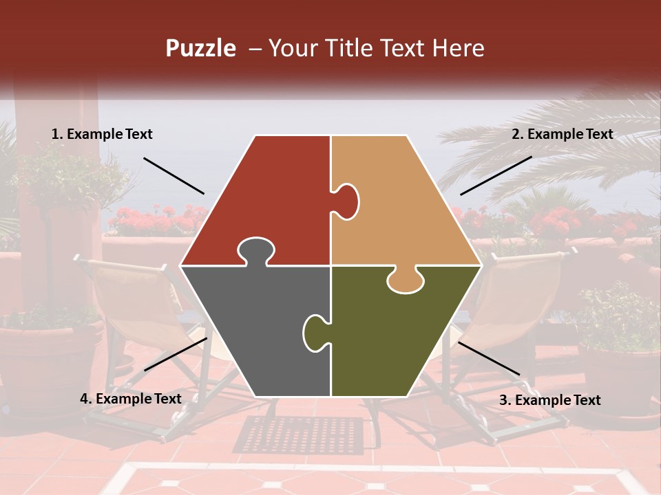 Palm Chairs Stunning PowerPoint Template