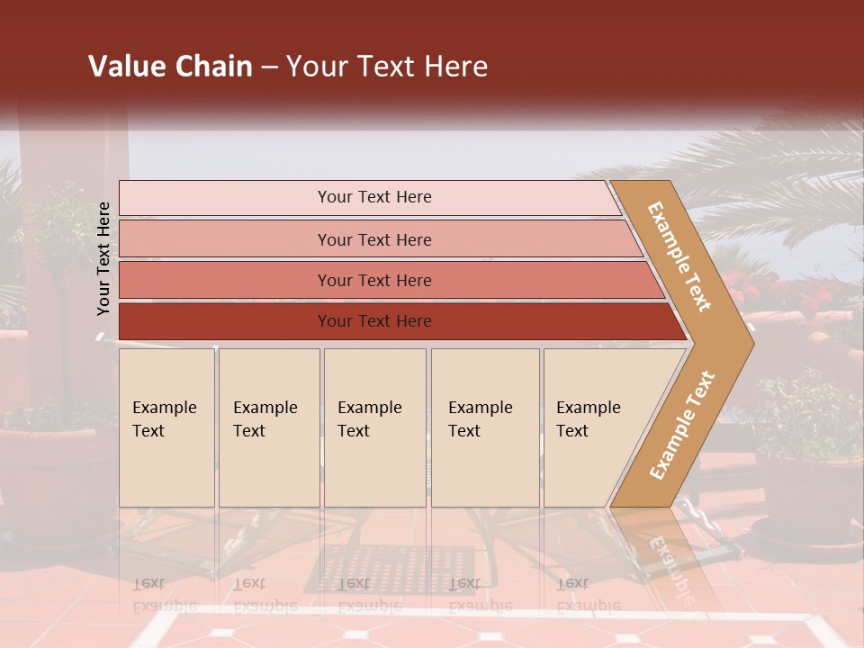 Palm Chairs Stunning PowerPoint Template