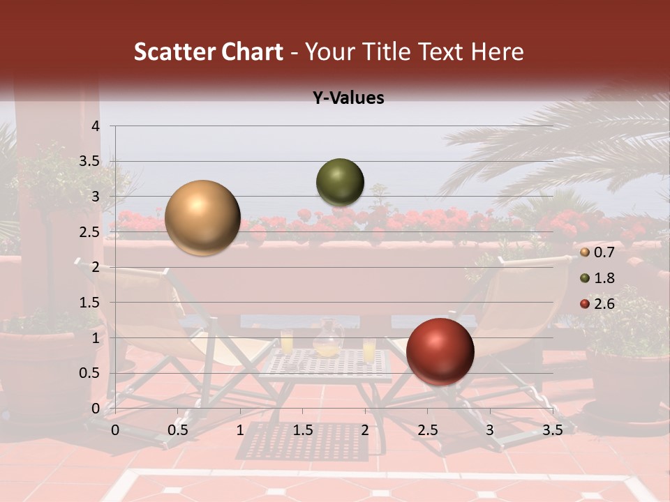 Palm Chairs Stunning PowerPoint Template