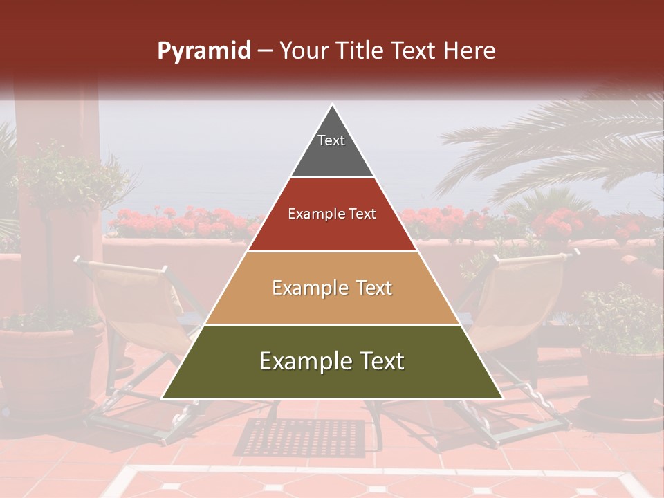 Palm Chairs Stunning PowerPoint Template