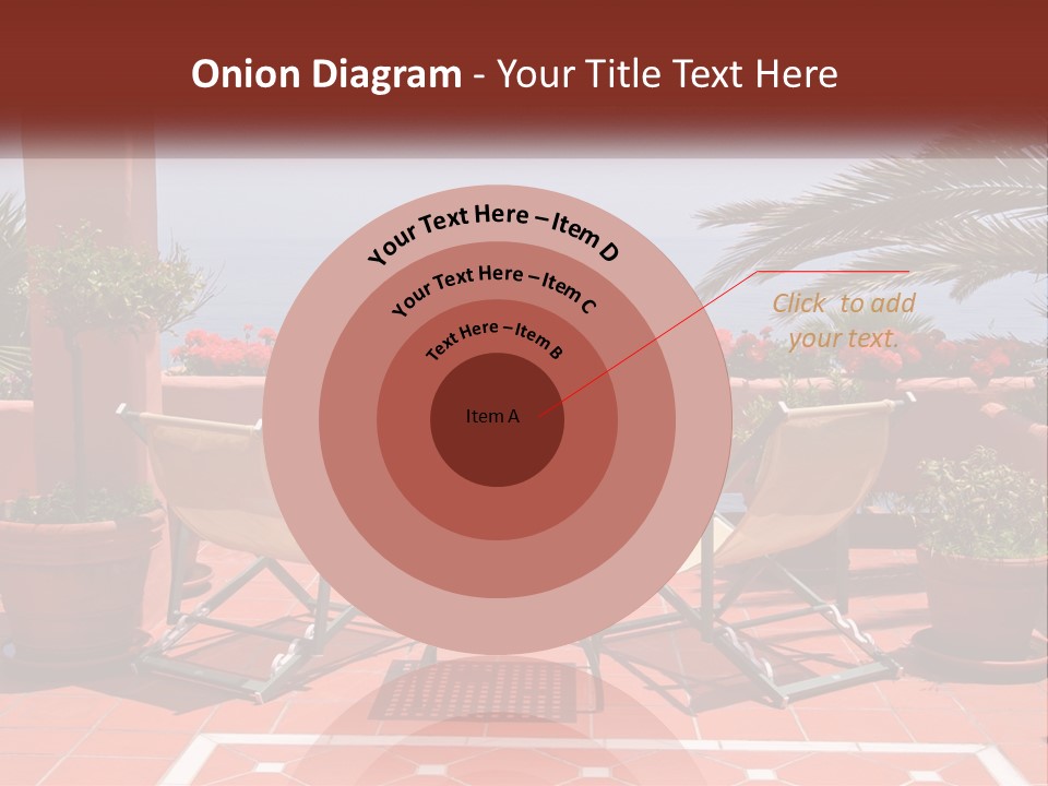 Palm Chairs Stunning PowerPoint Template