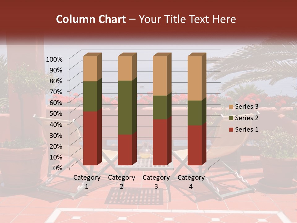 Palm Chairs Stunning PowerPoint Template