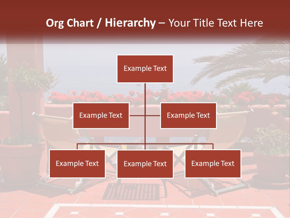 Palm Chairs Stunning PowerPoint Template