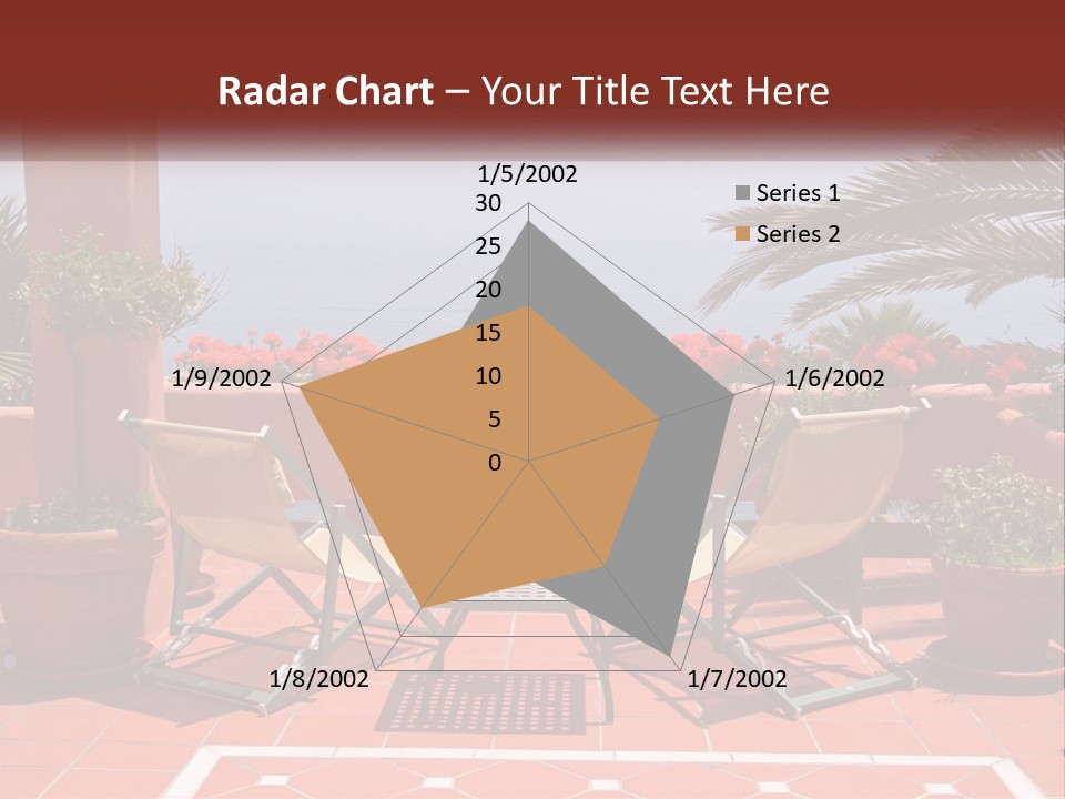 Palm Chairs Stunning PowerPoint Template
