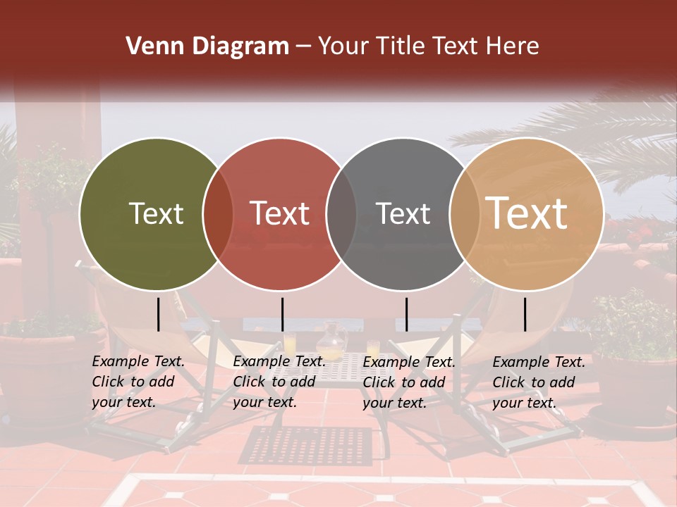 Palm Chairs Stunning PowerPoint Template