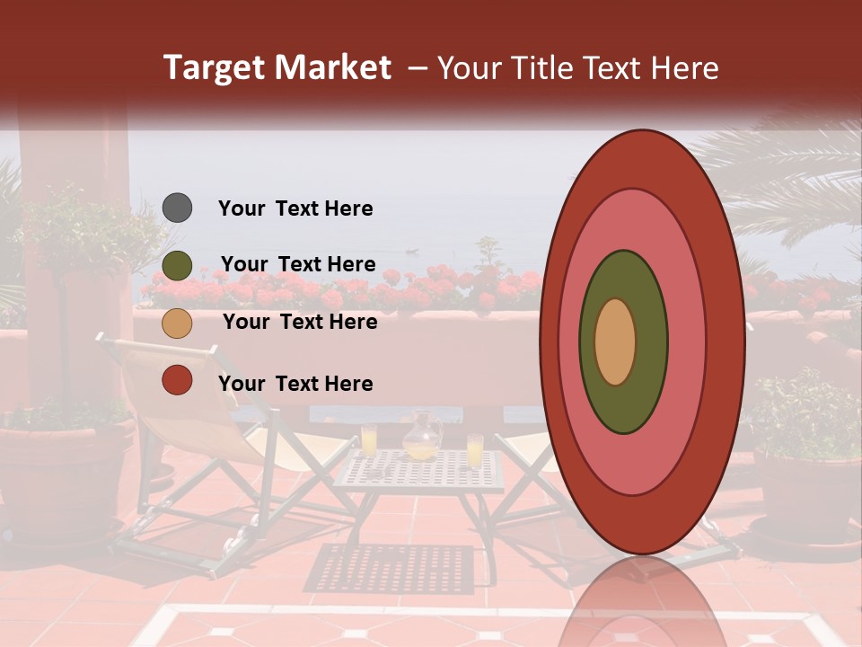 Palm Chairs Stunning PowerPoint Template