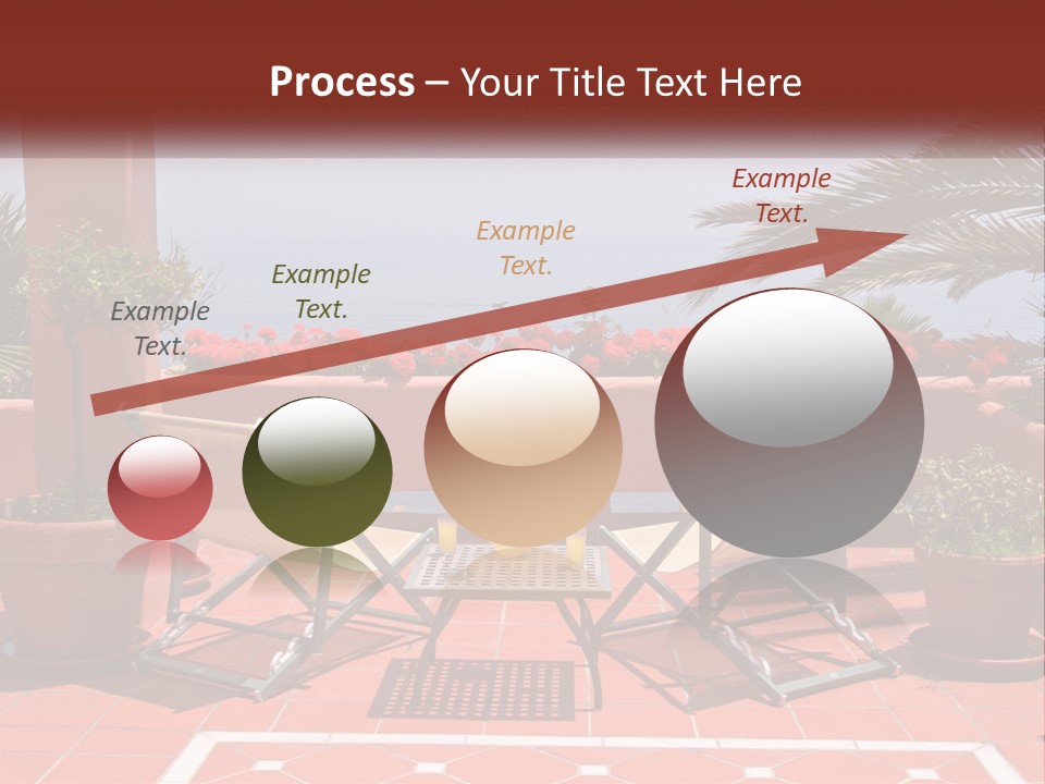 Palm Chairs Stunning PowerPoint Template