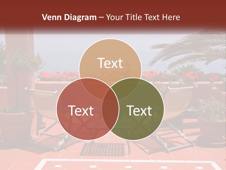 Palm Chairs Stunning PowerPoint Template