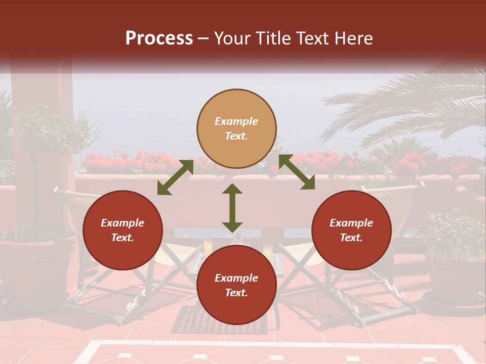 Palm Chairs Stunning PowerPoint Template