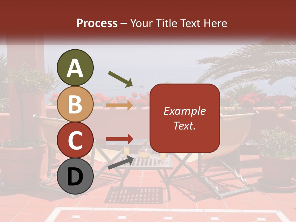 Palm Chairs Stunning PowerPoint Template