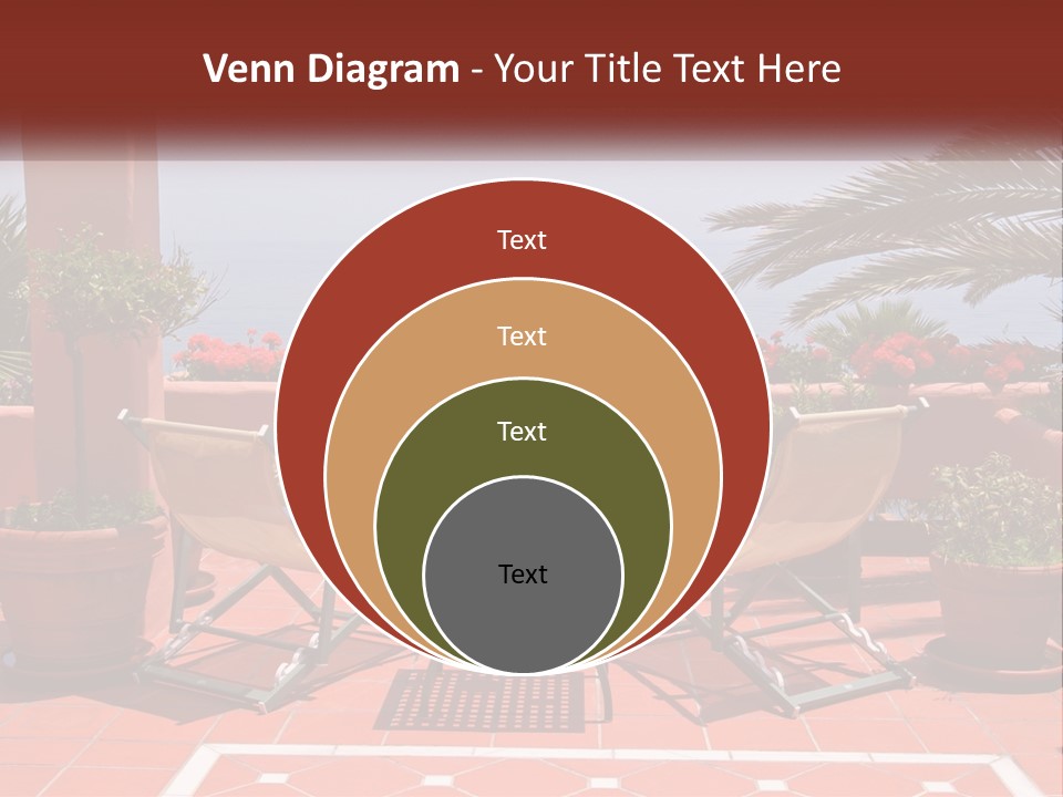 Palm Chairs Stunning PowerPoint Template