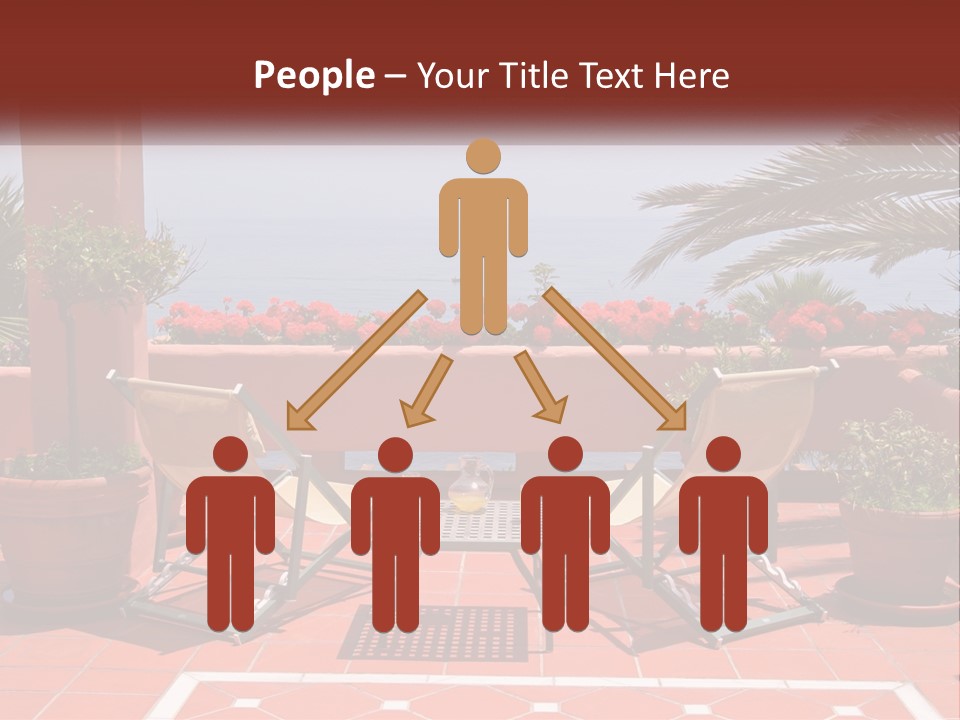 Palm Chairs Stunning PowerPoint Template