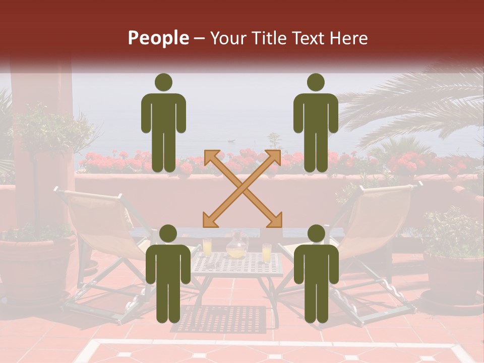 Palm Chairs Stunning PowerPoint Template