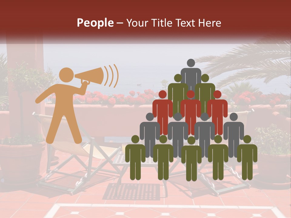 Palm Chairs Stunning PowerPoint Template