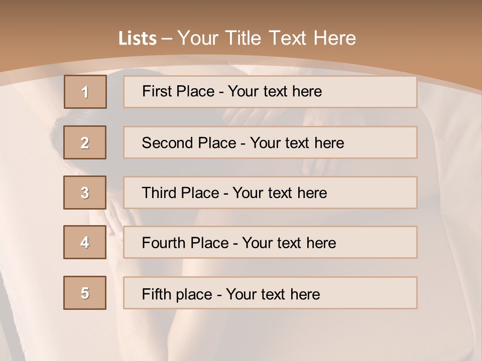 Clinic Vitality Oil PowerPoint Template