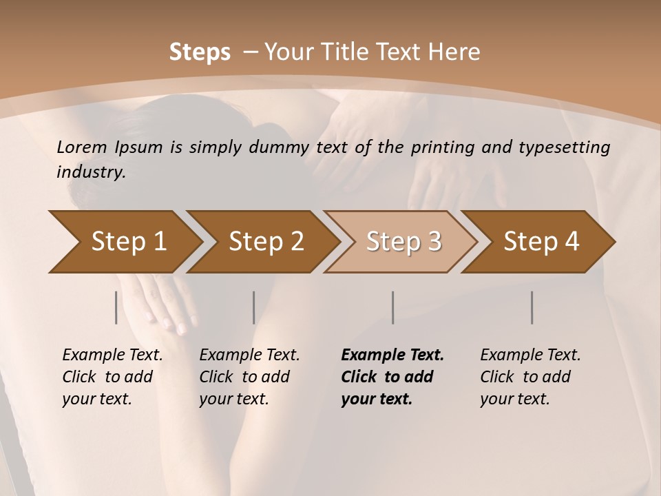 Clinic Vitality Oil PowerPoint Template
