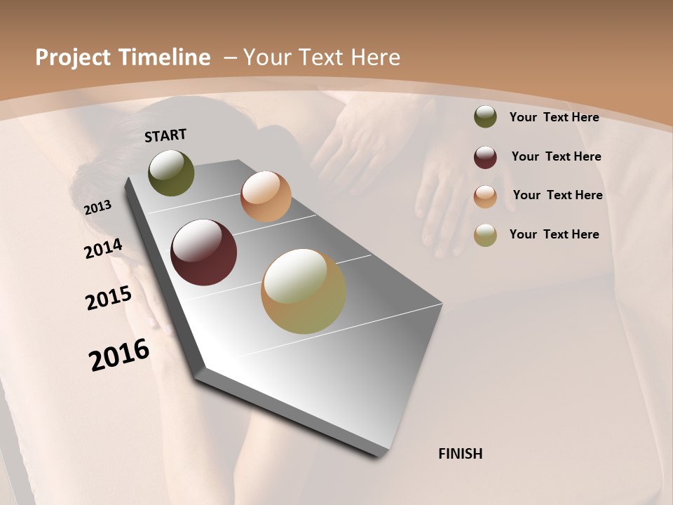 Clinic Vitality Oil PowerPoint Template