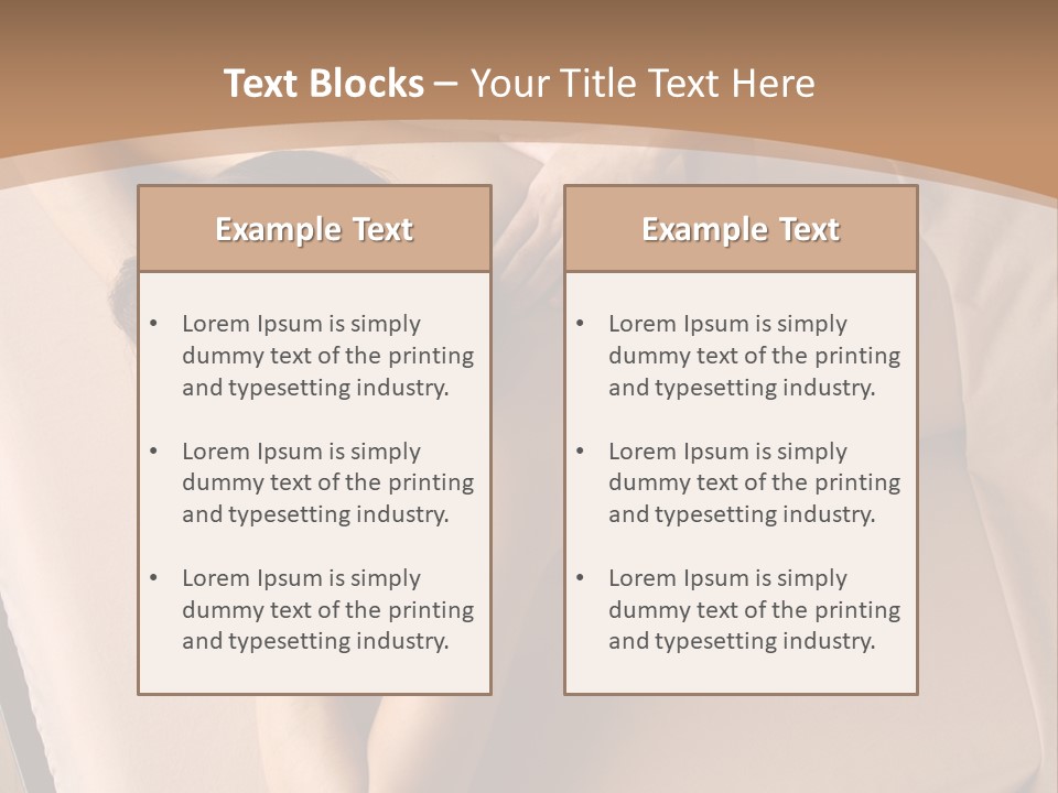 Clinic Vitality Oil PowerPoint Template