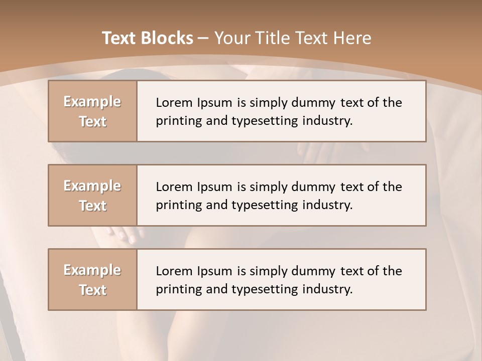 Clinic Vitality Oil PowerPoint Template