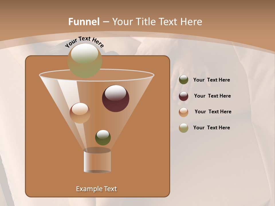 Clinic Vitality Oil PowerPoint Template