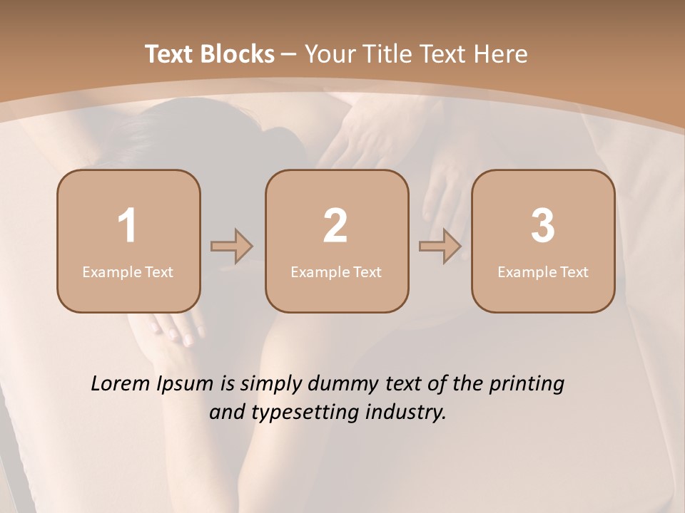 Clinic Vitality Oil PowerPoint Template
