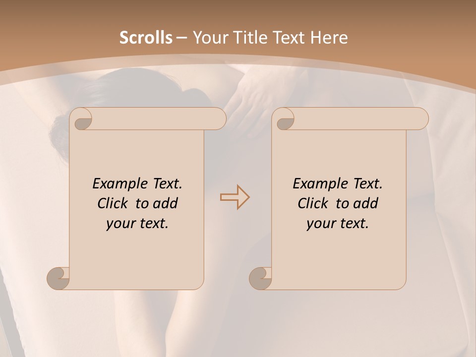 Clinic Vitality Oil PowerPoint Template