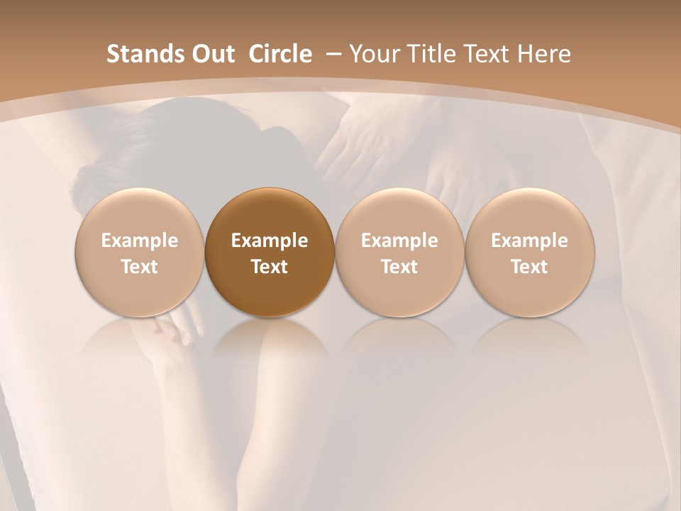 Clinic Vitality Oil PowerPoint Template