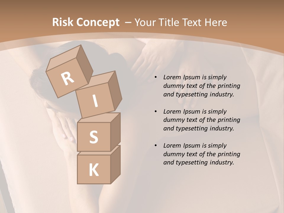 Clinic Vitality Oil PowerPoint Template