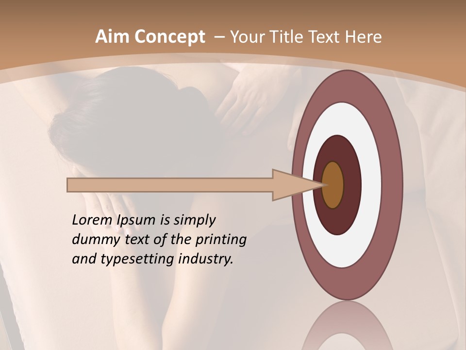 Clinic Vitality Oil PowerPoint Template