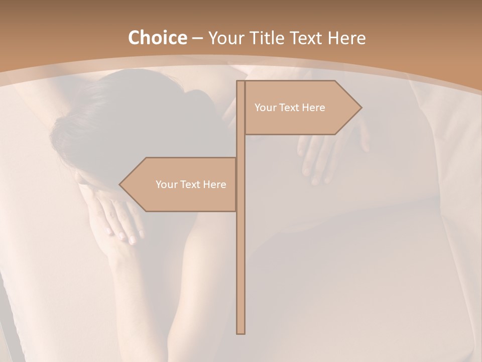 Clinic Vitality Oil PowerPoint Template