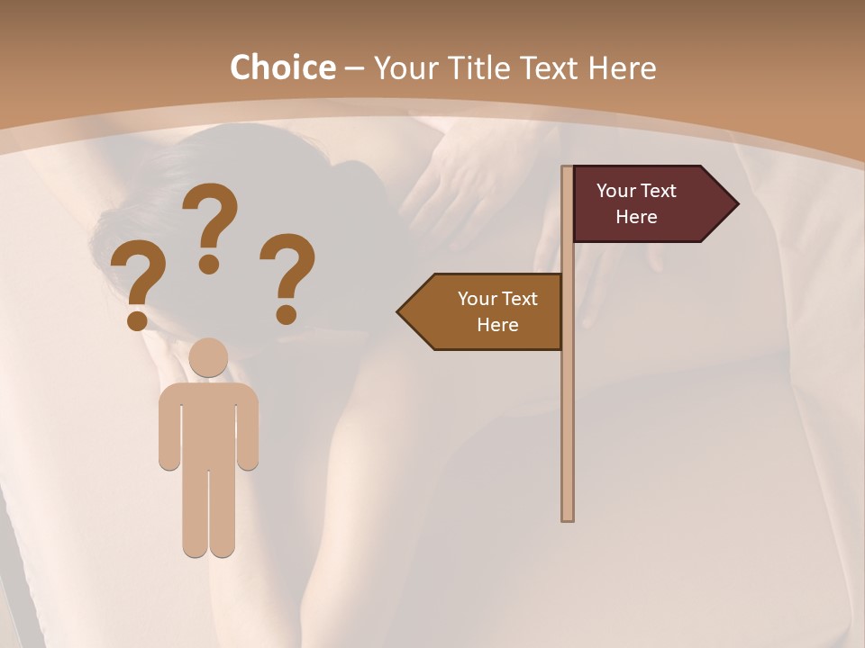 Clinic Vitality Oil PowerPoint Template